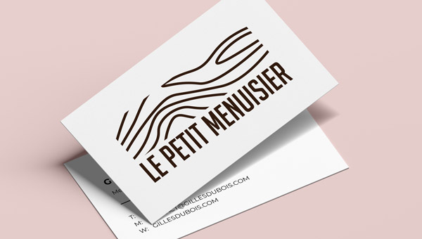 Logo Le Petit Menuisier créé par Romy Cardon